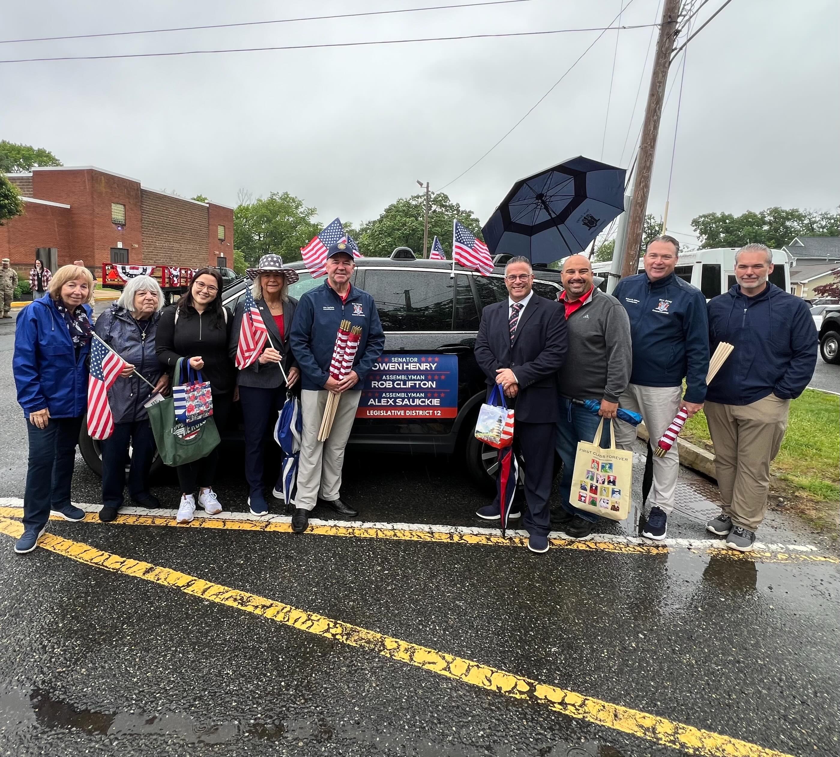 MCYRF volunteers out on the road